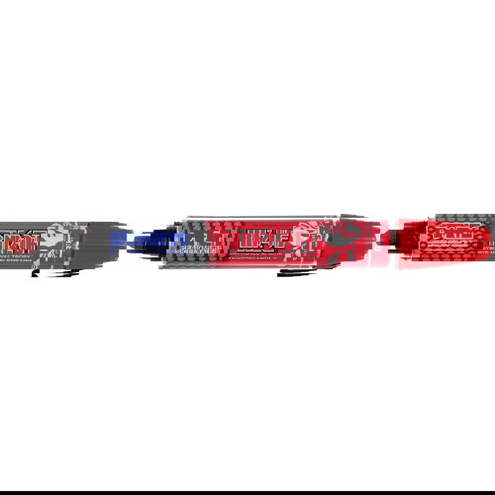 Marker: Red, Water-Based, Broad Point